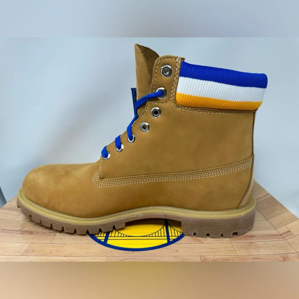 New Timberland‎ Golden State Warriors Men Size 14 The City Hardwood Classics
